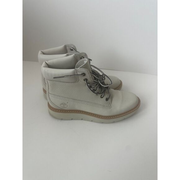 Timberland Leather Lace-Up Boots Size 5.5 - Picture 4 of 6